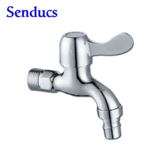 Морден одной холодной стиральной машины кран с высоким качеством Твердый латунный водопроводный кран или цинковый сплав садовый кран