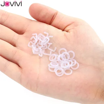 

Jovivi 40Pcs 14G 16G Clear Flexible Acrylic Nose Septum Rings Retainers Bioflex Helix Cartilage Tragus Ear Stud Piercing Jewelry
