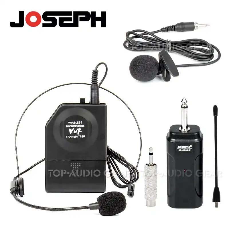 lapel microphone and speaker system