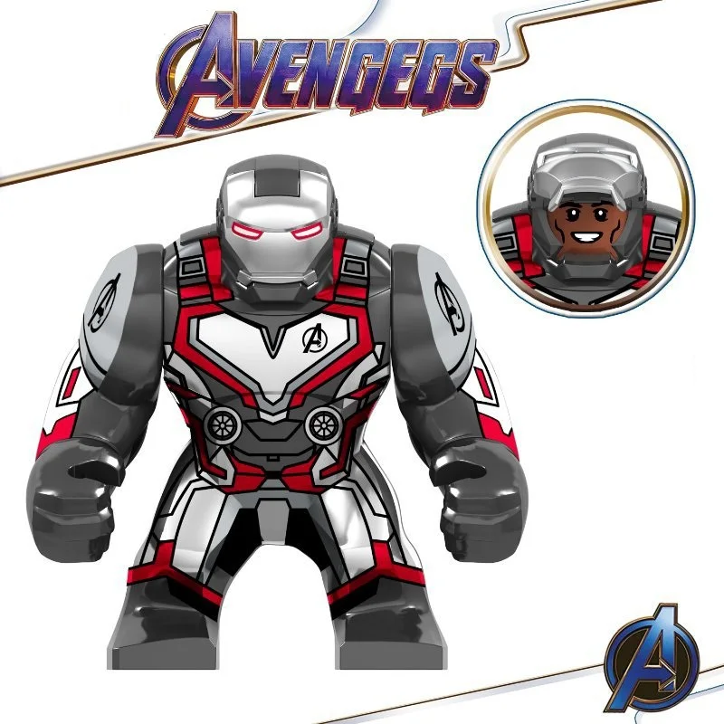 Фигурки LegoING Avengers 4 Endgame Marvel Железный человек танос Infinity Gauntlet строительные блоки
