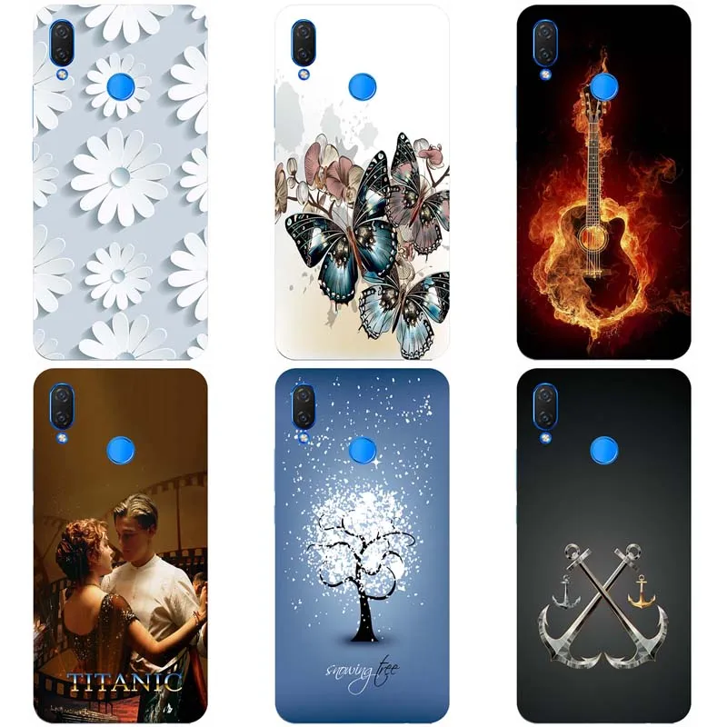 

Soft Case For Infinix Smart 2 Pro X5514D 5.5" Case Cover HD Print Rose Wolf Patterned Cover Silicone TPU Fundas Para Case