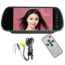NEW 7″ LCD TFT Color Screen Car Reverse Rear View Backup Camera DVD Mirror Monitor