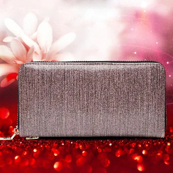 

2017 New Genuine Leather Day Clutches Women's Long Wallets Evening Bags Bridal Wedding Party Wristlets Bag Handbag Card holder