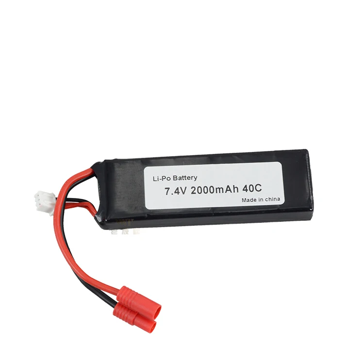 

7.4V 2000mAh 40C Lipo Battery Remote Control Toy Electric For RC Car Model Battery Parts High Quality Free Shipping