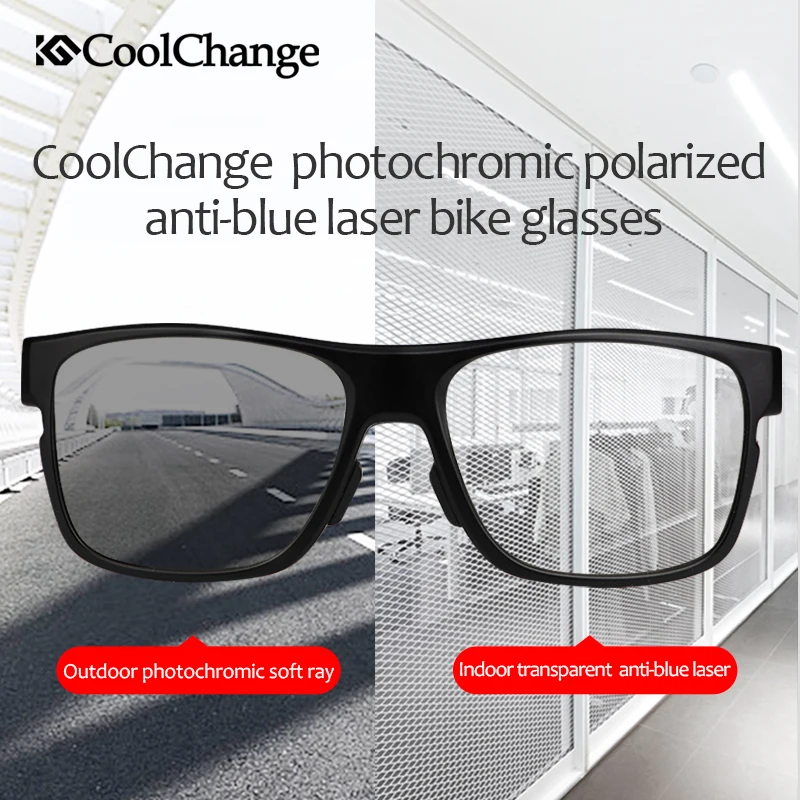 CoolChange, очки для велоспорта, для улицы, TR-90, фотохромные, велосипедные очки, поляризационные очки, очки для горного велосипеда, для мужчин, для женщин