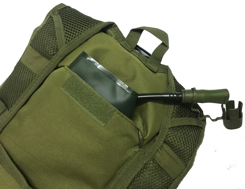 ULTRA-TRI 2.5L военный тактический Molle гидратационный пакет водный мочевой пузырь жилет BPA бесплатно Портативный для пешего туризма велоспорта спорта на открытом воздухе