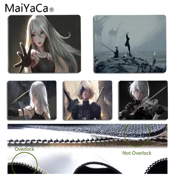 

MaiYaCa NieR Automata DIY Design Pattern Game mousepad Size for 25x29CM Speed Version Gaming Mousepads
