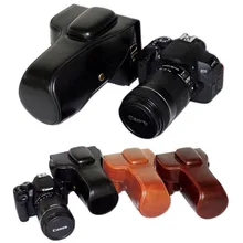 Из искусственной кожи Камера сумка для Canon EOS Rebel t6i T6s T5i T4i T3i 750d 760d 700D 650D 600D