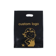 200 шт 30*40 см Материал Упаковка пластик большой логотип на заказ ткань ручка Печать Pe Gusset мешок