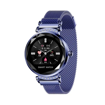

Lady H2 Smart Watch 3D Rhinestone Glass Heart Rate Blood Pressure Sleep Monito
