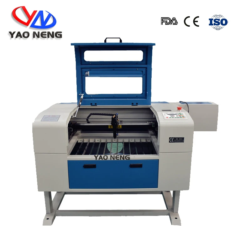 Компактный 6040 CO2 лазерный гравер Cnc резак пластик ABS фанера резки 60 Вт|Фрезы по