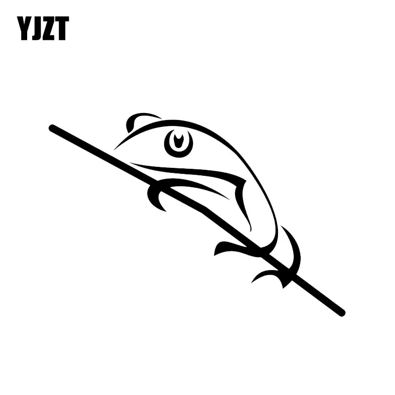 

YJZT 11.8*8.1CM Fashion Lizard Climbing Decor Car Modelling Stickers Personalized Vinyl C12-1143
