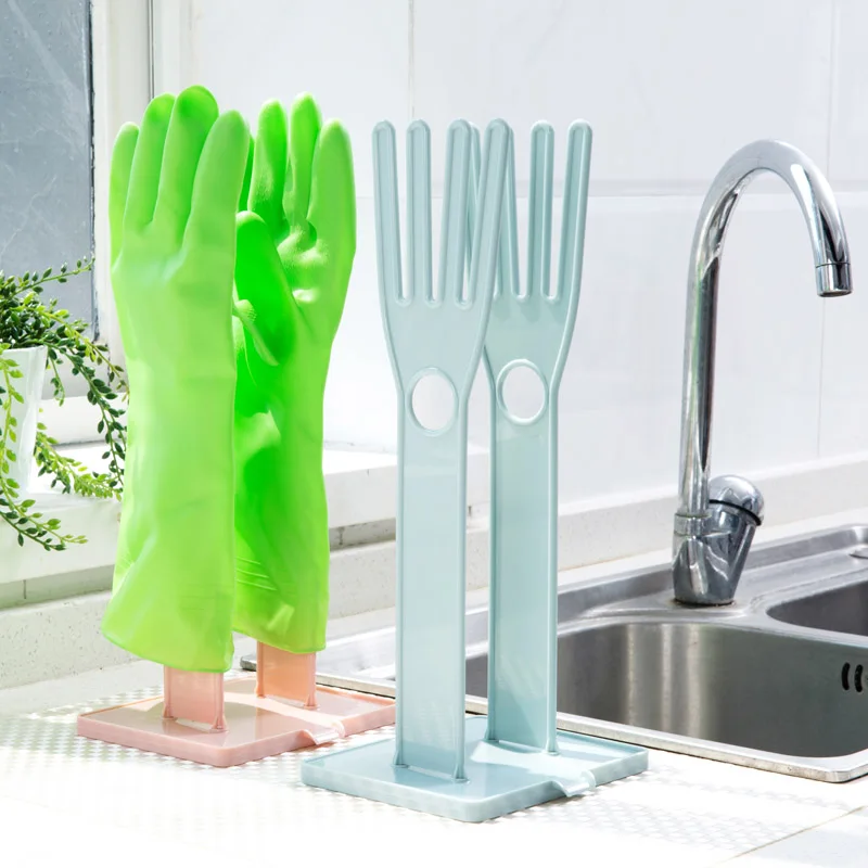 Plastic font b household b font font b gloves b font drain rack wipes Storage Holder