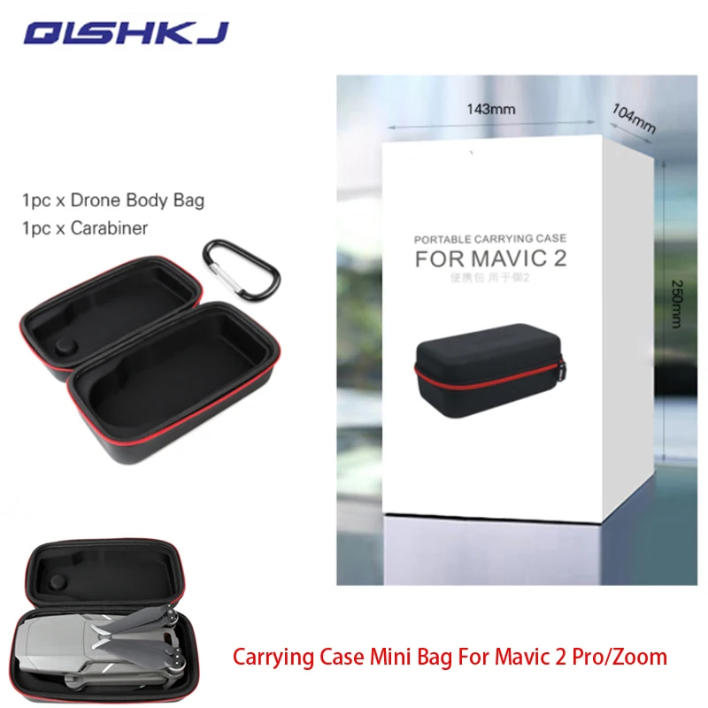 Mega Discount DIA Mavic 2 pro/zoom Portable Carrying mini Case Storage Bag for DJI MAVIC 2 PRO & ZOOM Drone 