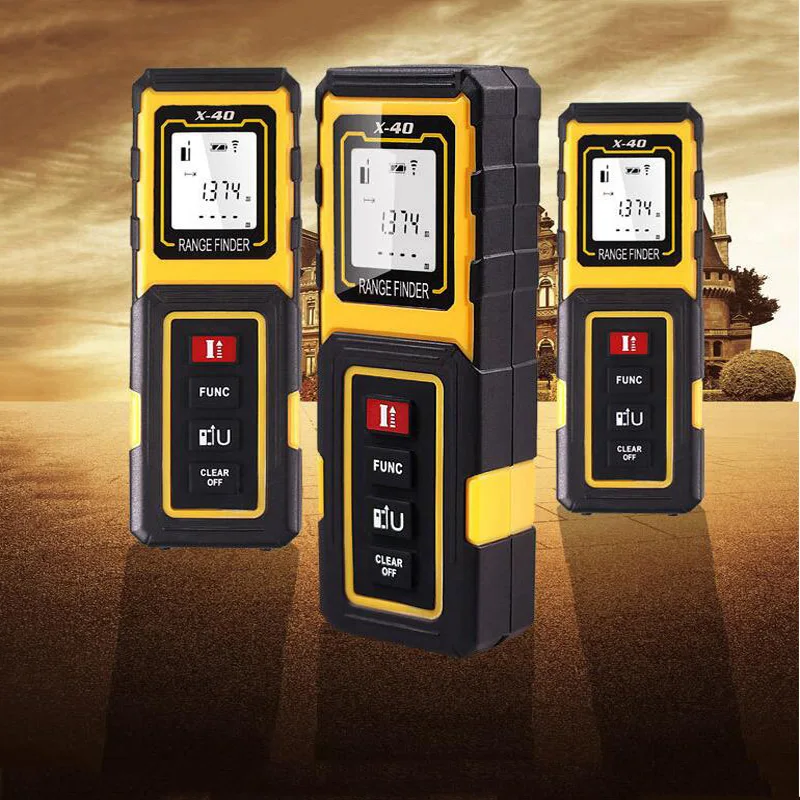 

Laser range finder High precision Infrared measuring instrument Measuring room ruler Measuring instrument ruler test tool 40m
