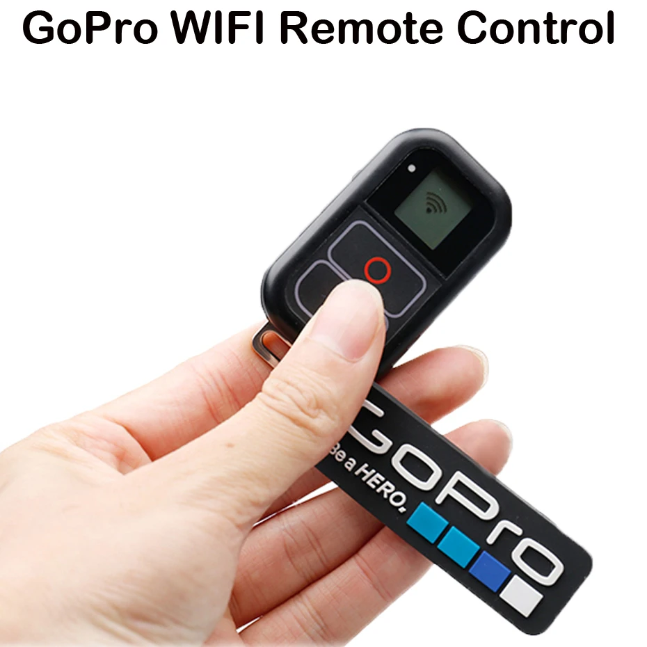 Waterproof GoPro WIFI Remote Control with Key buckle For Gopro Hero 6 5