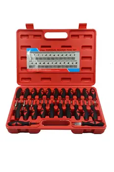 

23PCS Universal Terminal Release Tools Set Harness Connector Remover Tool Package Hand Tool Kit with Plastic Toolbox Storage