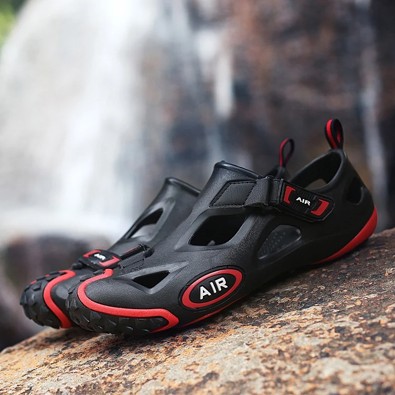 Aqua Shoes/мужские летние пляжные сандалии быстросохнущая дышащая обувь женские