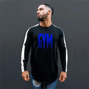 

Men's Compression Tight Long sleeve Warm Thermal Running Tight T-Shirt Fitness Gym Soccer Jerseys Shirts Sportswear
