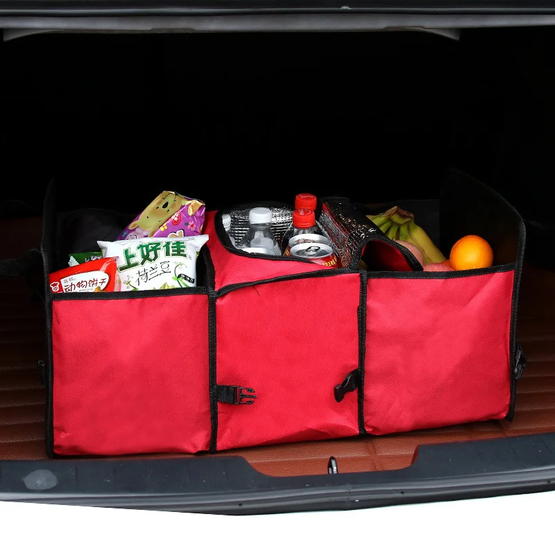 Car Trunk Storage Bag Oxford Cloth Folding Truck Storage Box Car Trunk