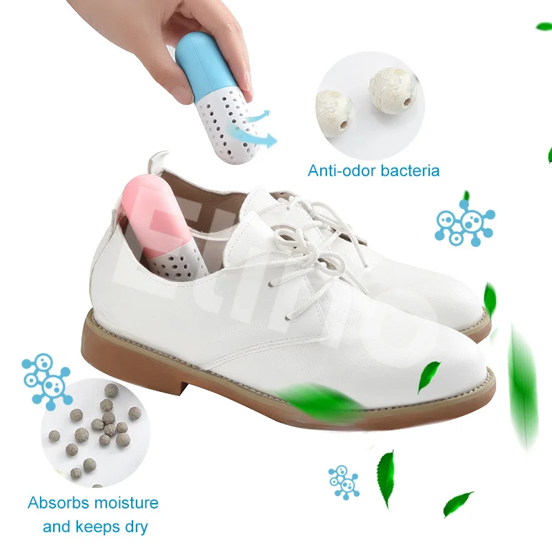2 шт. для мужчин и женщин обувь одежда дезодорант осушитель поглотителя влаги растяжения Pill стерилизатор обуви вонючий удаления шнурков