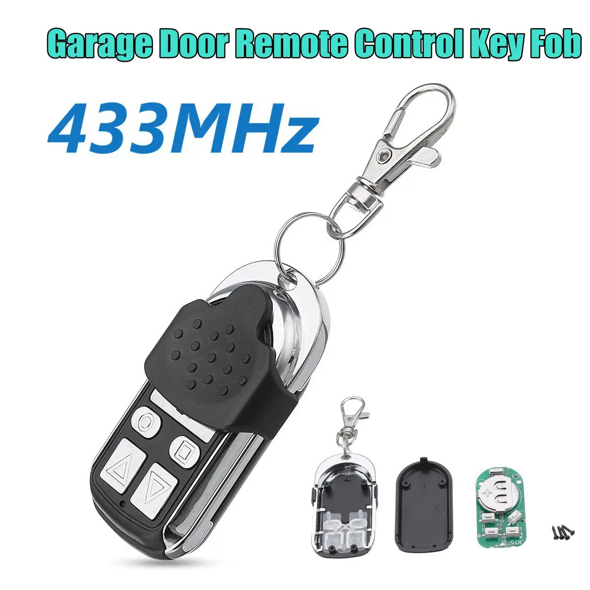 433MHz Remote Control Key Fob Car Universal Garage Door Electric Gate cars ETC Remote Controlin