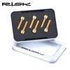 Riesgo de 6 piezas M5 * 18mm M5 * 20mm TC4 de aleación de titanio de bicicleta tornillos de fijación de pernos para bicicleta MTB bici partes 3 colores ► Foto 2/6