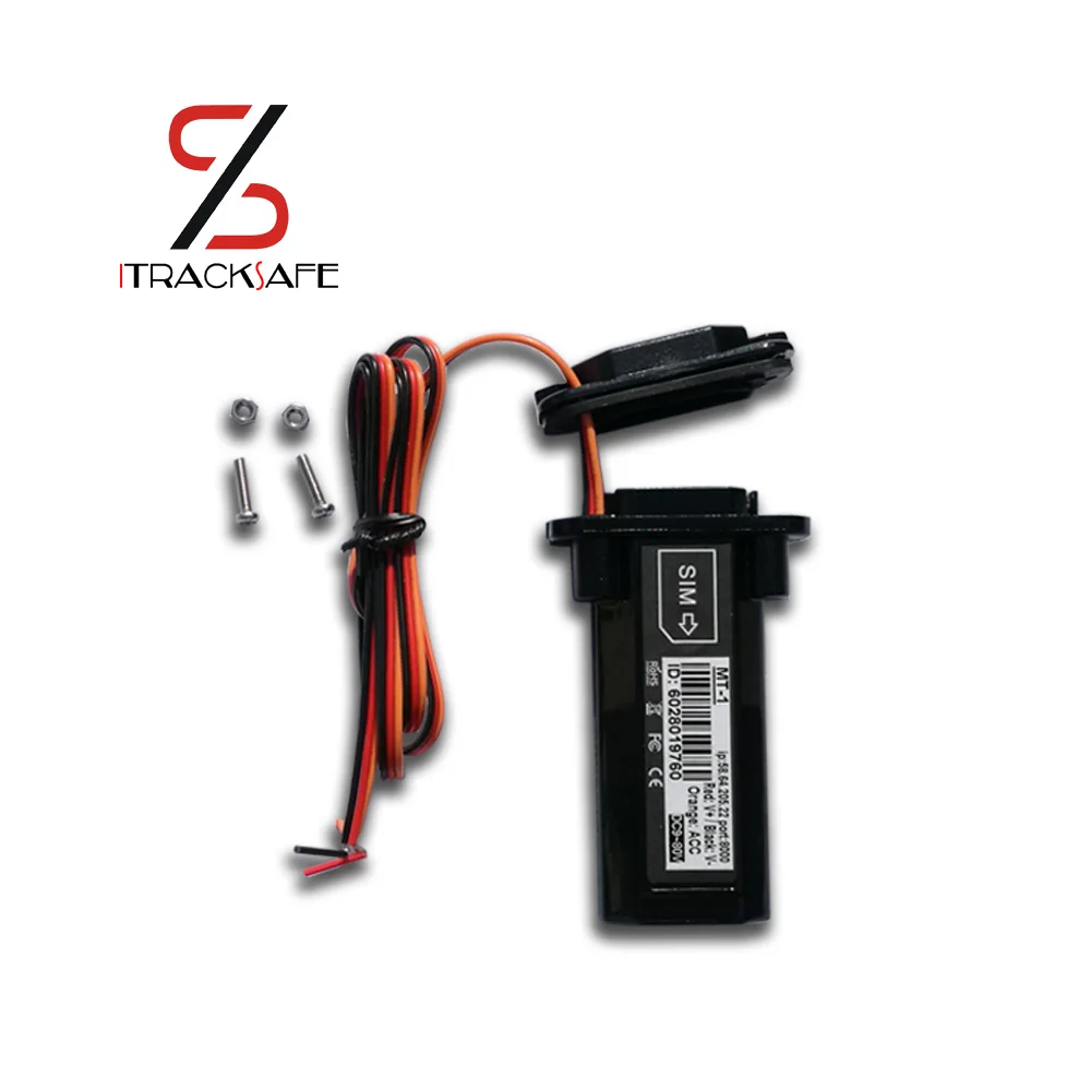 China mini gsm gprs motorcycle moto vehicle car gps tracker locator tracking device anti theft alarm system gt02a gt06 mt1