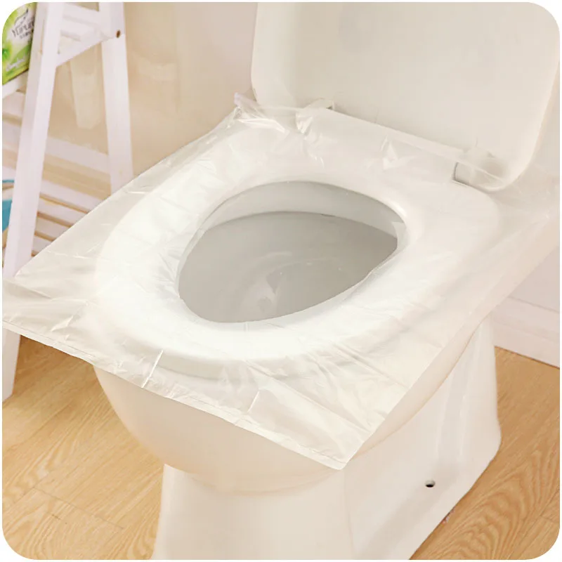 

6Pcs Disposable Toilet Seat Cover Mat Portable Waterproof Safety Toilet Seat Pad For Travel/Camping Bathroom Accessiories