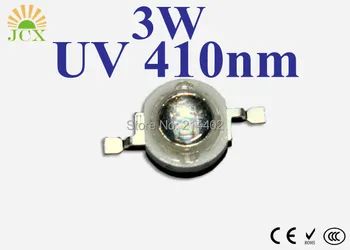 

Popular 3W led chip UV led emitter 410nm diodes dropshipping