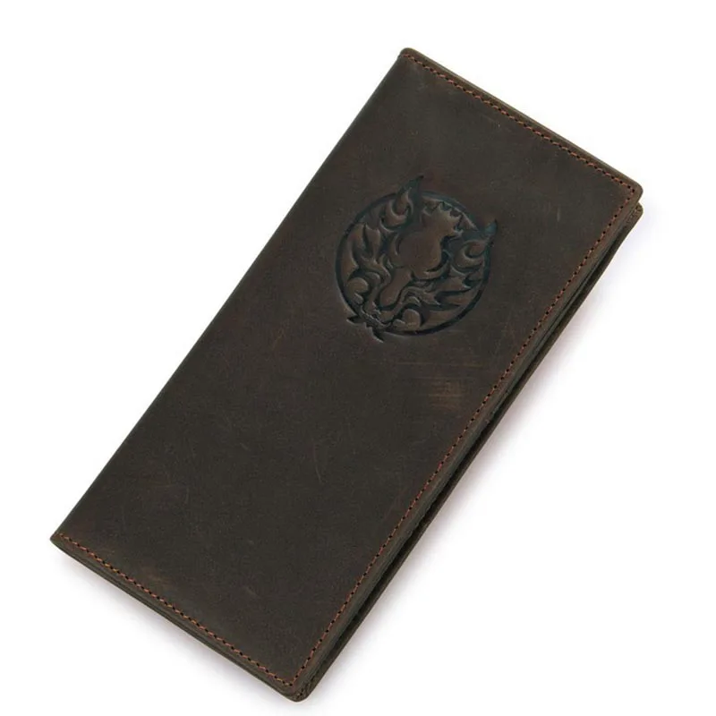 

Famous Brand Purses Men Long No Zipper open Wallet Purse Male Big Capacity Leather Handbags multi-card Clutch Bag Brown Wallets