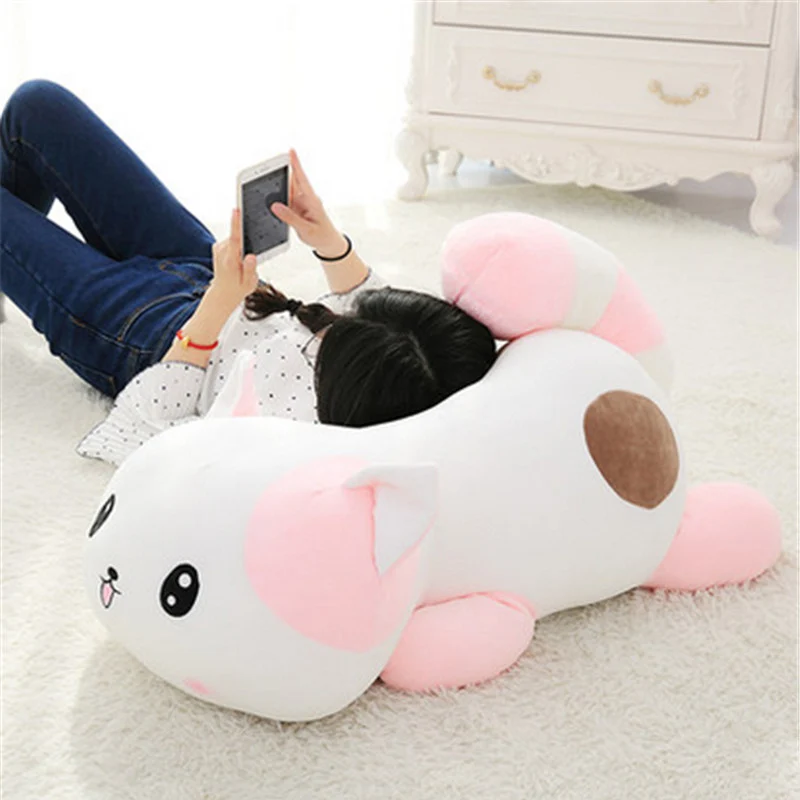 cat and raccoon plush toy2