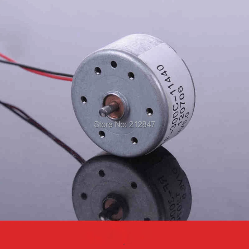 

3500-7000RPM 300C Motor 1.5-6V 0.05A High Torque Cylinder Electric Mini DC Motors