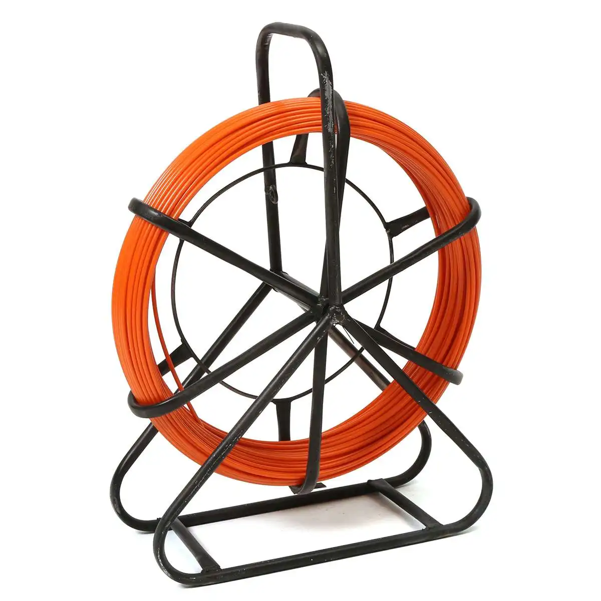 4.5mm 70M Fiberglass Wire Cable Running Rod Snakes Fish Rodder Puller Flexi Lead Electric Fiberglass Wire Cable Running Rod New