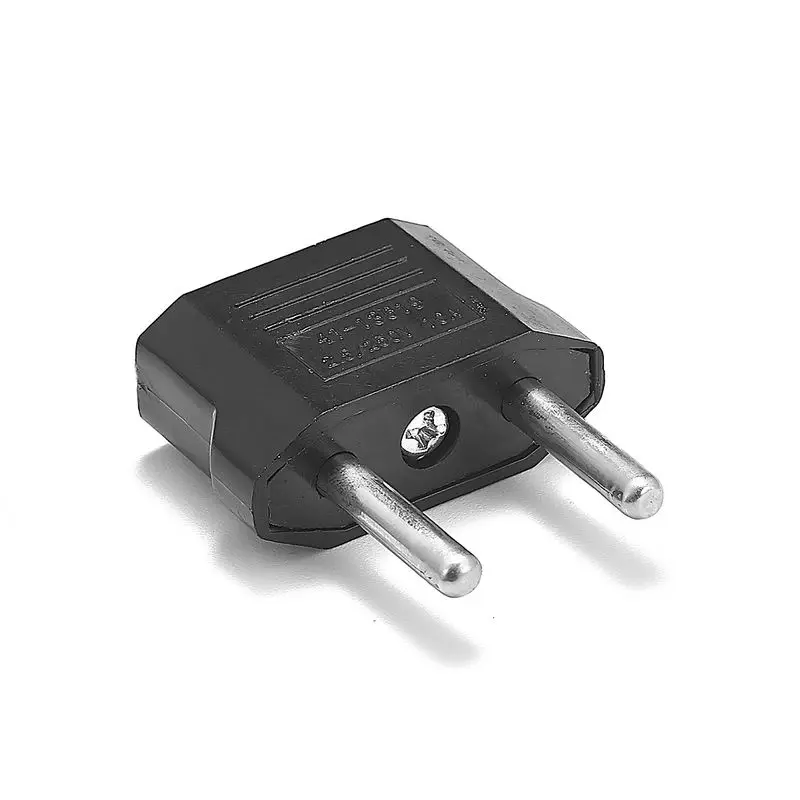 

1000pcs EU European Travel Adapter American US To EU Euro European Plug Adapter Electric Outlet AC Power Charger Sockets