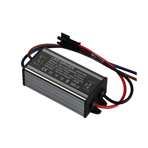 

1Pcs Waterproof Constant Current 300mA LED Driver Switching Power Supply With SM Male Plug 1/2/3/4/5/6/7/8/9/10/11/12/18/25/36W
