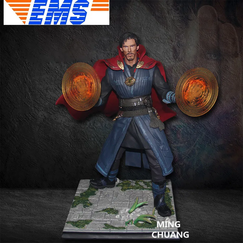 

Statue Avengers Infinity War Superhero Doctor Strange Full-Length Portrait PVC Action Figure Collectible Model Toy 28CM BOX D857