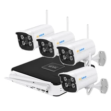 Besder Беспроводная Plug& Play 960P Wifi камера CCTV система видеонаблюдения 4 шт. Wifi камера безопасности и Wifi NVR 4CH комплект