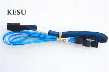 

Free Shipping High Quality MiniSAS to 4 SATA Cable 36Pin SFF-8087 to 7Pin 4 SATA 0.5m Data Cable