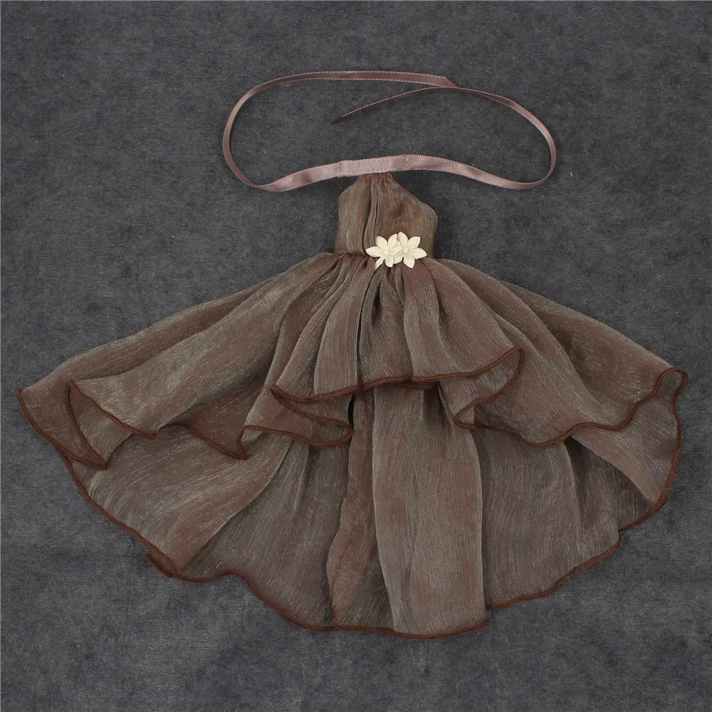 Neo Blythe Doll Chiffon Dress with Flower 24