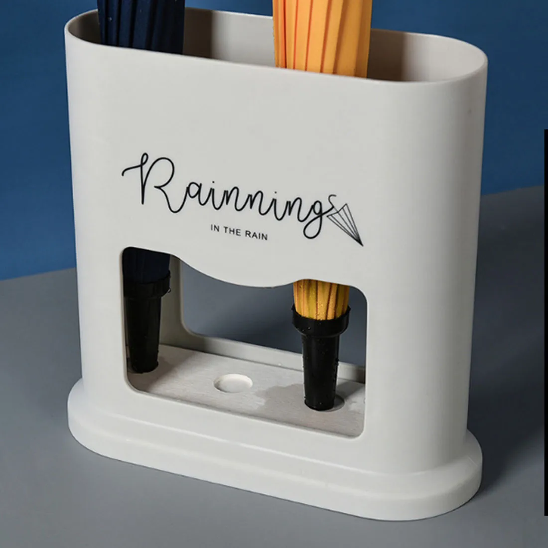 Umbrella Holder Rack for Parasol Wall Mounted Umbrella Stands Umbrella Drain Storage Rack Anti-slip Home Office Decoration