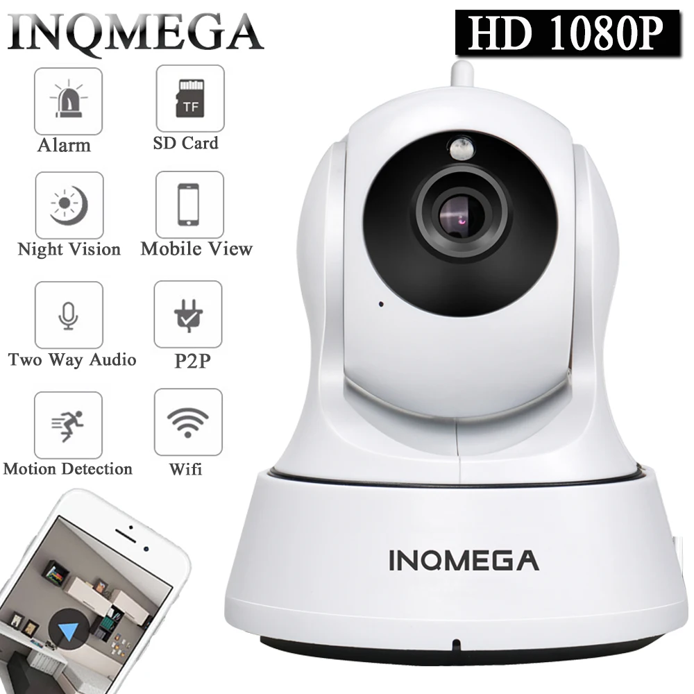 INQMEGA 720 P облачного хранения IP камера Wi Fi cam охранных камеры скрытого видеонаблюдения сетевая камера системы скрытого наблюдения ночное