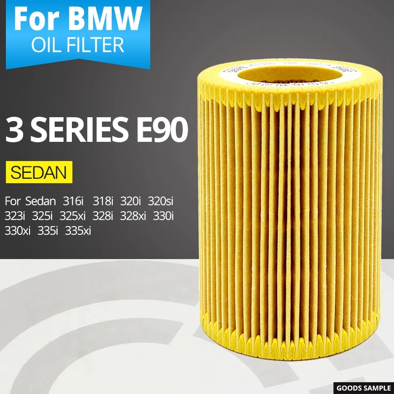 Oil filter for BMW 3 series E90 sedan 316i 318i 320i 320si 323i 325i