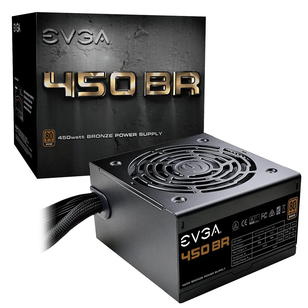 Блок питания 450 BR W ATX черный | Компьютеры и офис