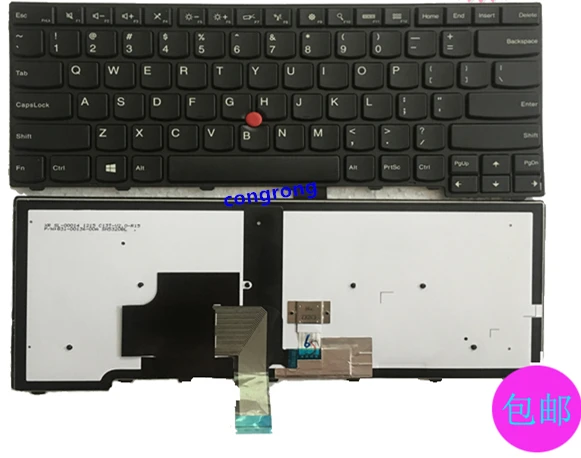 

US English Keyboard for lenovo ThinkPad L440 L450 L460 L470 T431S T440 T440P T440S T450 T450S e440 e431S T460 with backlight