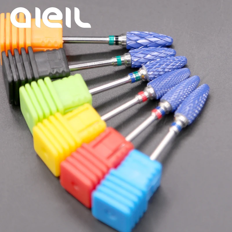 Nail Drill Bits Ceramic Milling Nail Drill Bit Mill Ceramic Milling Cutters For Manicure Machine Electric Manicure Drill Machine (4)