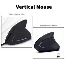 Игровой кабель/беспроводная мышь для компьютера, ПК, ноутбука, геймера, удобные вертикальные мыши, крутой плавник акулы, эргономичная оптическая USB мышь