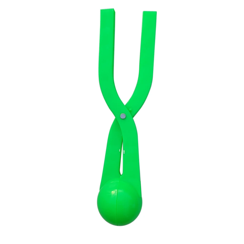 Прочный пластиковый снежколеп инструмент для песочницы детская игрушка снежколеп, снежный шаровой зажим, зажим для спорта на открытом воздухе для детей и взрослых - Цвет: Green