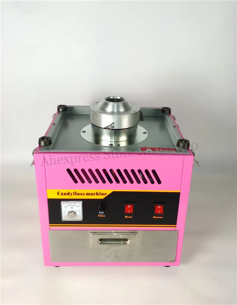 72 см Топ чаша хлопок конфеты машина Электрический конфеты мусс производитель Розовый 220 В CE одобрение
