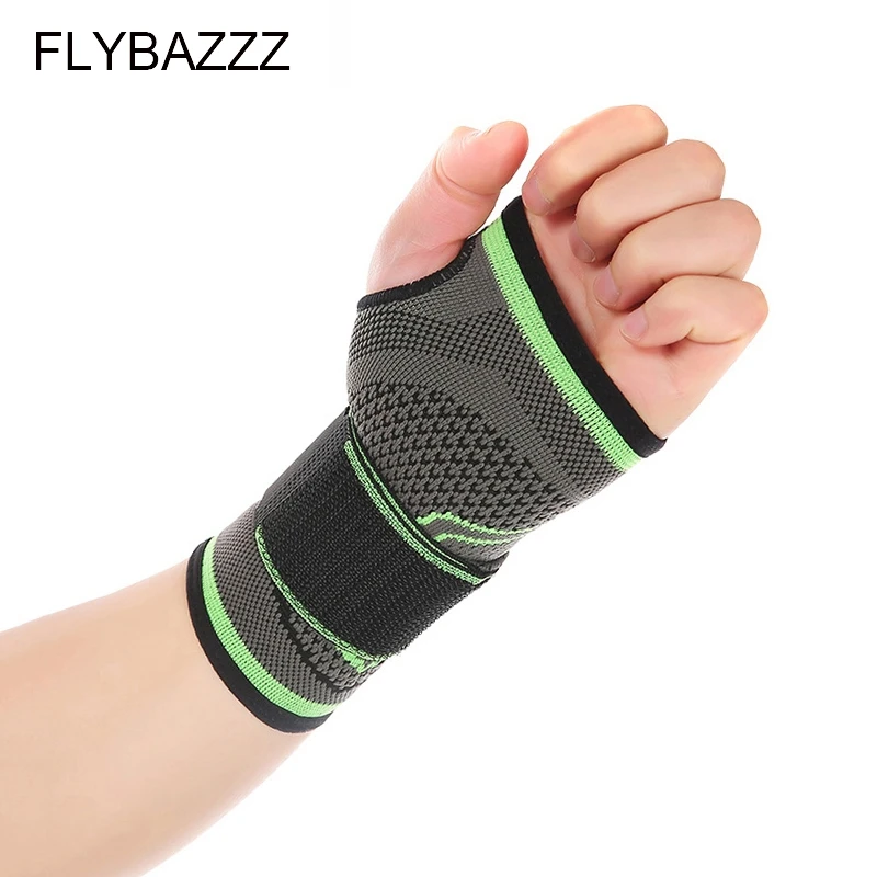 

FLYBAZZZ 1PCS High Elastic Bandage Fitness Yoga Hand Palm Brace Wrist Palm Support Crossfit Powerlifting Gym Palm Pad Protector